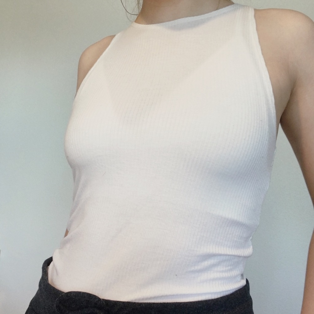 Topshop high neck tank